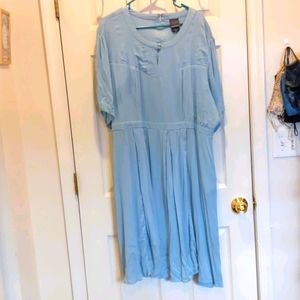 Torrid Outlander Dress Light Blue size 26